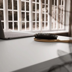 PISACÍ STÔL ORLANDO BIELY MATNÝ