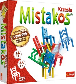 Trefl Gry Obratnostná hra Stoličky Mistakos Trefl 02074