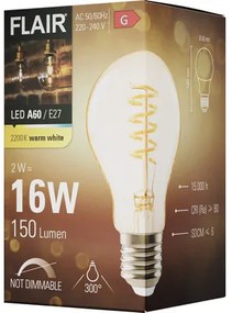 LED žiarovka FLAIR A60 E27 2W/16W 150lm 2200K