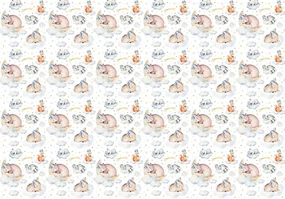 Fototapeta - Spiace zvieratá (254x184 cm)