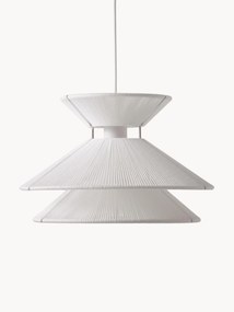 Ľanové závesné svietidlo Kiku