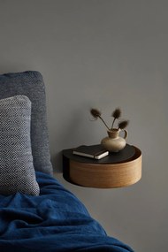 Nástenná zásuvka "Wallie", 2 varianty - Woud Varianta: svetlá dubová zásuvka