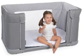 Chicco - Detská postieľka 3v1 NEXT2ME FOREVER tmavošedá