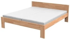 Texpol NATÁLIA - masívna buková posteľ s parketovým vzorom - Akcia! 180 x 200 cm, buk masív