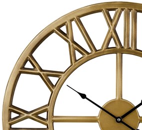 Nástenné hodiny ø 61 cm zlaté NOTTWIL Beliani