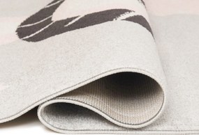 TA Koberec H319A ŠEDÁ/BIELA HAPPY FBA Rozmer: 140x200 cm