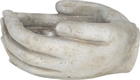 Kvetináč v dizajne zopätých rukách Jointes - 18 * 16 * 9 cm