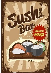 Ceduľa Restaurant Menu Sushi Bar