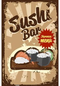 Ceduľa Restaurant Menu Sushi Bar