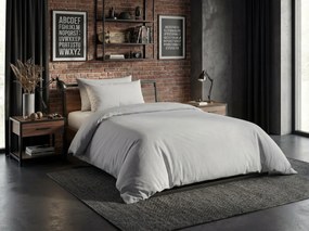 Bavlnené obliečky CALMORA svetlosivé Rozmer obliečky: 2 ks 70 x 90 cm | 160 x 220 cm