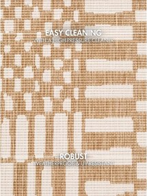 Krémovobiely/v prírodnej farbe vnútorný a vonkajší koberec 120x170 cm Haringey Barkham – Ted Baker