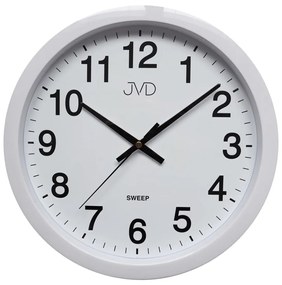 Plastové hodiny JVD HP611.1 biele