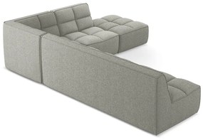 Svetlosivá modulárna rohová pohovka (variabilná) Kalai – Makamii