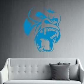 Veselá Stena Samolepka King Kong Farba: modrá, Veľkosť: 100 x 84 cm