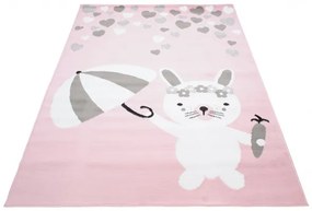 Detský koberec PINKY Q161A EWL ružový