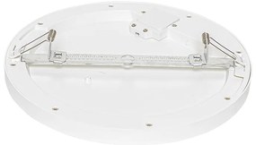 Prisadené alebo zapustené bodové svietidlo biele 30 cm vrátane LED 3-stupňové stmievanie do teplej farby s prepínačom Dip - Trans