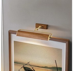 Elstead WINCHFIELD-PLM-AB-OAK - Obrazové svietidlo WINCHFIELD 2xE14/40W/230V dub