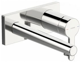 HANSA Designo Style 2-otvorová páková umývadlová batéria pod omietku, výtok 194 mm, chróm, 51092183