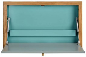 Modrý vyklápací stôl Woodman Banti