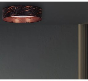 Brilagi - LED Stropné svietidlo VELVET STAR LED/24W/230V pr. 40 cm  čierna/medená
