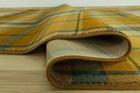Koberec Dywilan Omega Tartan zlatý