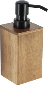 Dávkovač mydla Agath, hnedá/s čiernymi prvkami, 150 ml