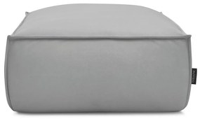 Svetlosivá podnožka z imitácie kože Boheme – Bobochic Paris