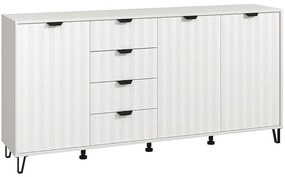 Komoda Brest 4k4f Biely 11013621