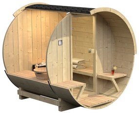 Hanscraft Sudová sauna 210 Severský smrek