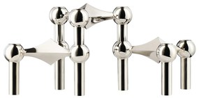 Stoff Nagel Dizajnový svietnik STOFF Nagel Chrome – set 3 ks