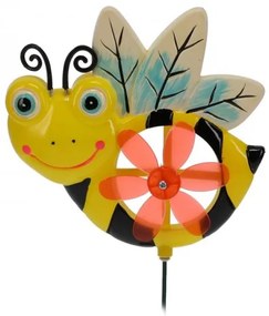 Zápich s vrtuľkou Včela 15 x 74 cm