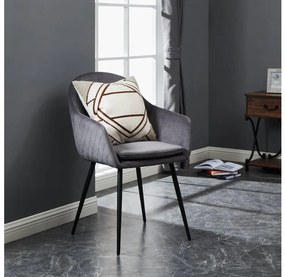 Eglo 424705 - Jedálenská stolička APALIT 87,5x58,5 cm šedá