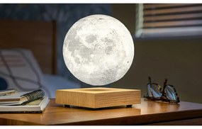 LED stolová lampa v prírodnej farbe (výška 14 cm) Moon – Gingko