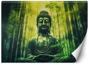 Gario Fototapeta Budha v bambusovom lese Materiál: Vliesová, Rozmery: 150 x 105 cm