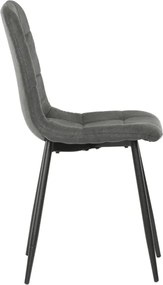 Jedálenská stolička sivá CT-281 GREY2
