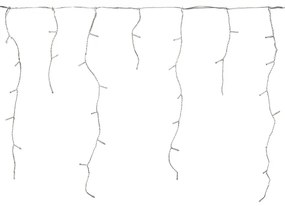 Nedis CLLC360C - LED Vianočný záves 360xLED/7 funkcií 14m IP44 studená biela