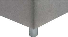 Sconto Posteľ s polohovacími roštami REFLEX sivohnedá, 180x200 cm