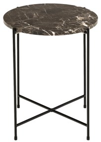 Avila príručný stolík hnedý Ø42 cm