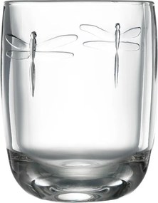 Sklenený pohár La Rochère Libellules, objem 280 ml