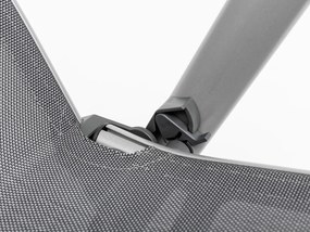 Cirrus Silver-Line relaxačné kreslo sivé