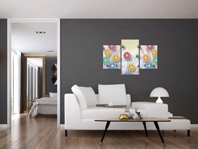 Obraz - Farebná lúka (90x60 cm)