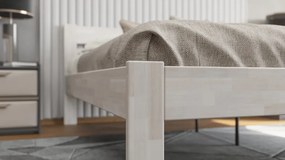 Predĺžená posteľ Mystic 160x210 cm, bielený buk