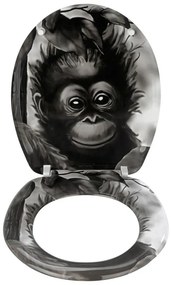 WC sedadlo Wenko Ape, 44,5 × 37,5 cm