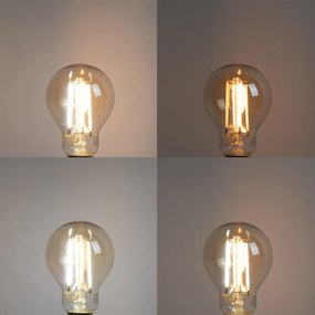 Sada 5 ks Smart E14 stmievateľná v Kelvinovej LED lampe P45 goldline 4,9W 470 lm 1800-4000K