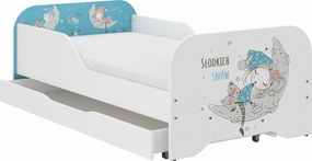 Wooden Toys Detská posteľ MIKI 160x80 ŚPIOCH