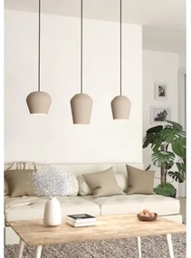 Eglo 900143 - Luster na lanku CAMBAITO 3xE27/40W/230V