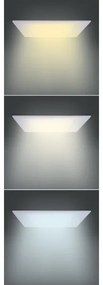 Solight WD143 - LED podhľadové svietidlo 18W/230V 3000/4000/6000K 22,5x22,5 cm biela