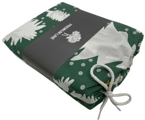 Bavlnené obliečky EVERGREEN DREAMS zelené Rozmer obliečky: 70 x 90 cm | 140 x 200 cm