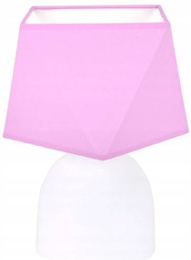 Stolná lampa Diamond, 1x textilné tienidlo (výber z 12 farieb), (výber z 3 farieb konštrukcie), n