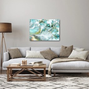 Obraz - Maľba abstraktných vzorov (70x50 cm)
